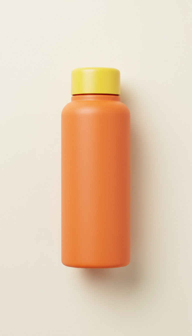 Matte Citrus Water Bottle